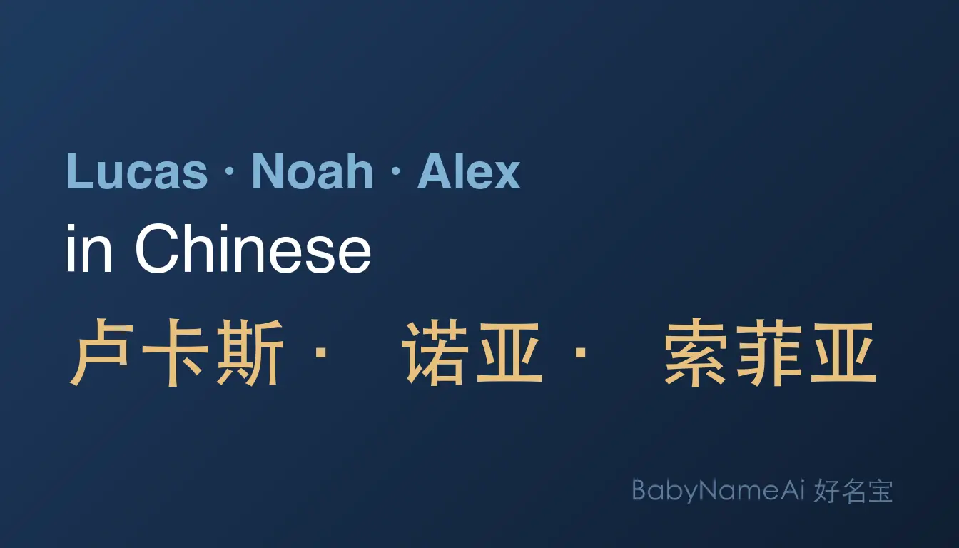 English Names in Chinese: 60 Transliterations + Pinyin Guide